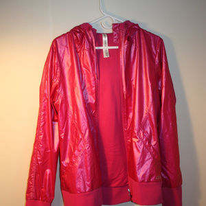 Raspberry Lorna Jane Luminosity Rain Jacket